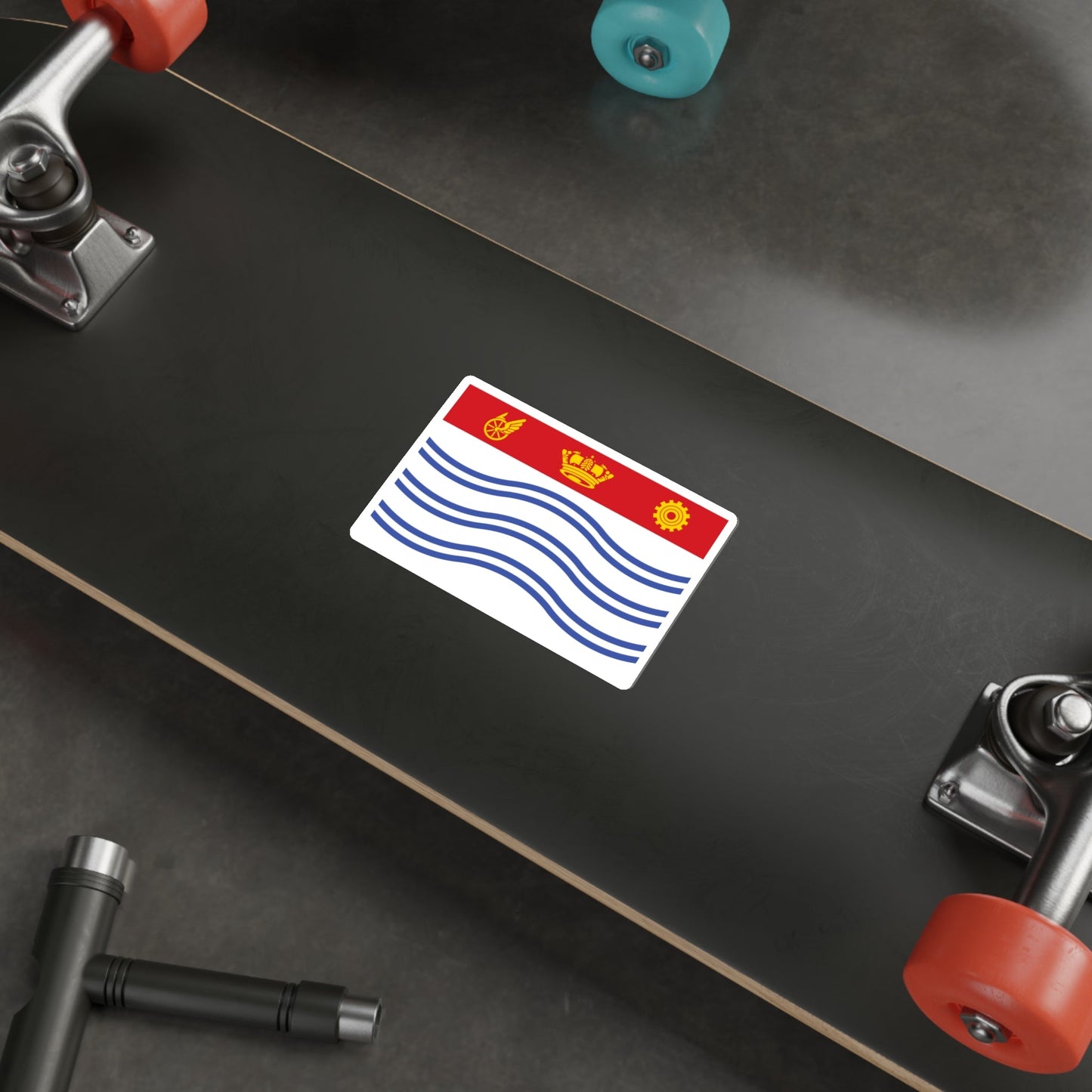 Flag of Barrie Canada STICKER Vinyl Die-Cut Decal-The Sticker Space