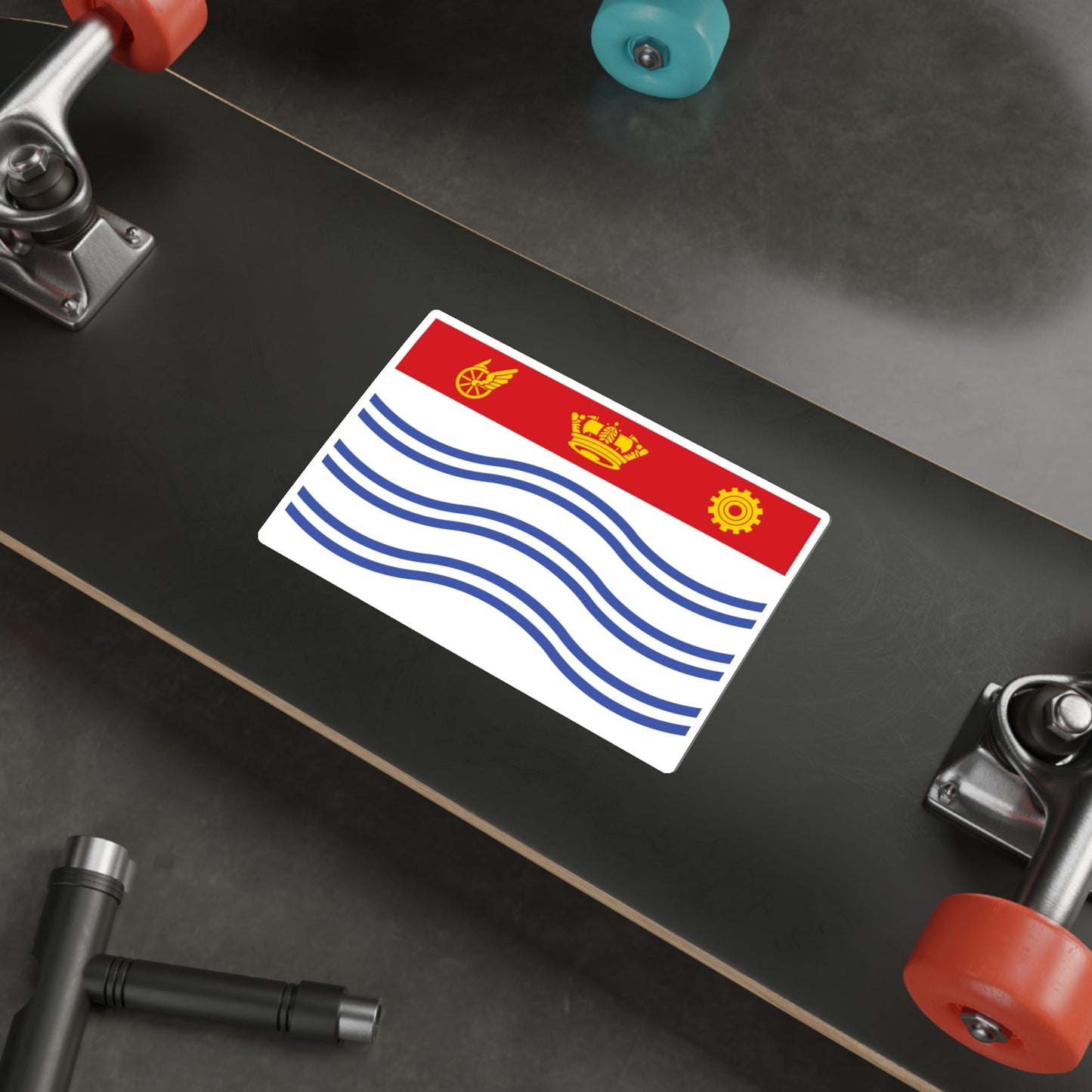 Flag of Barrie Canada STICKER Vinyl Die-Cut Decal-The Sticker Space