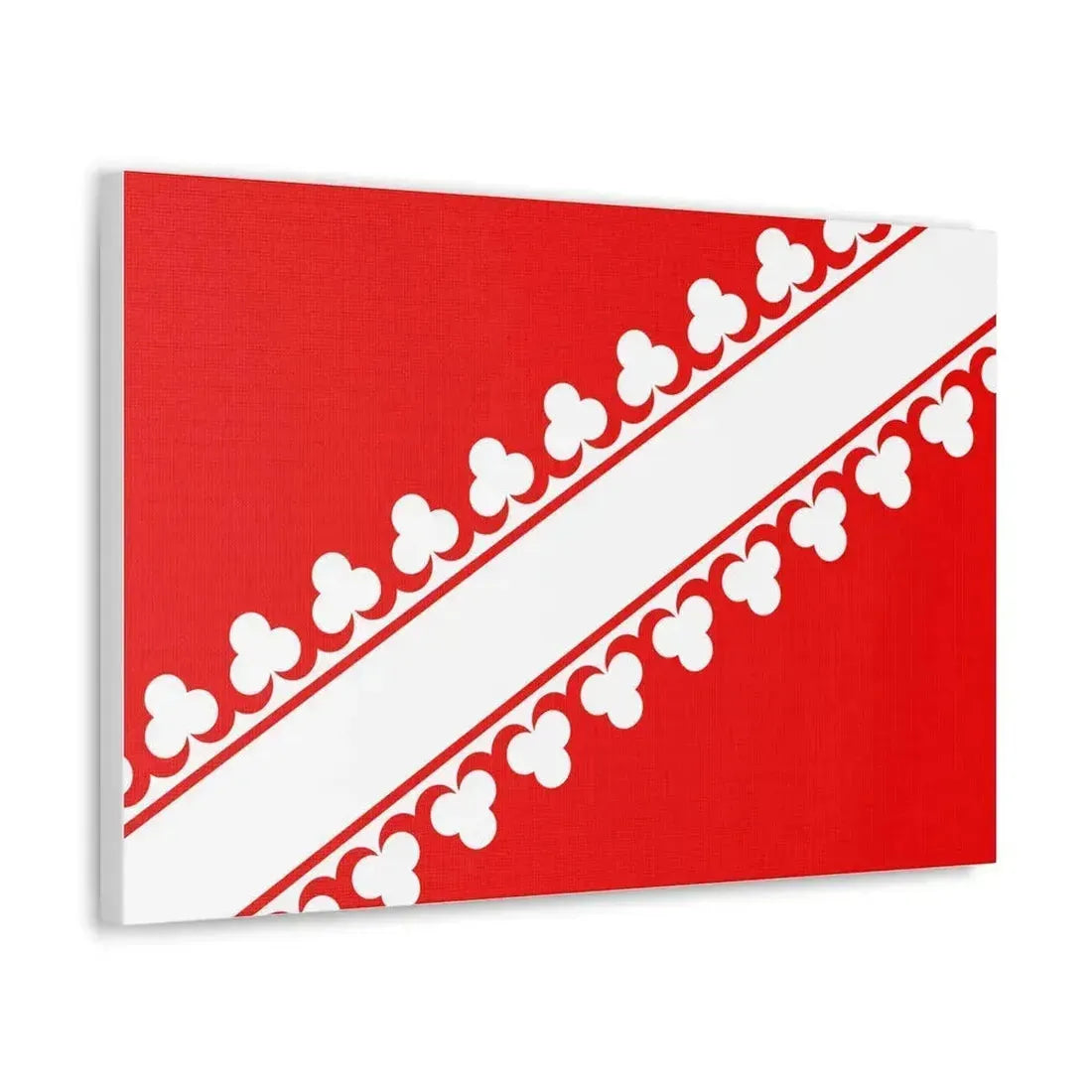 Flag of Bas Rhin France 2 - Canvas Wall Art - The Sticker Space