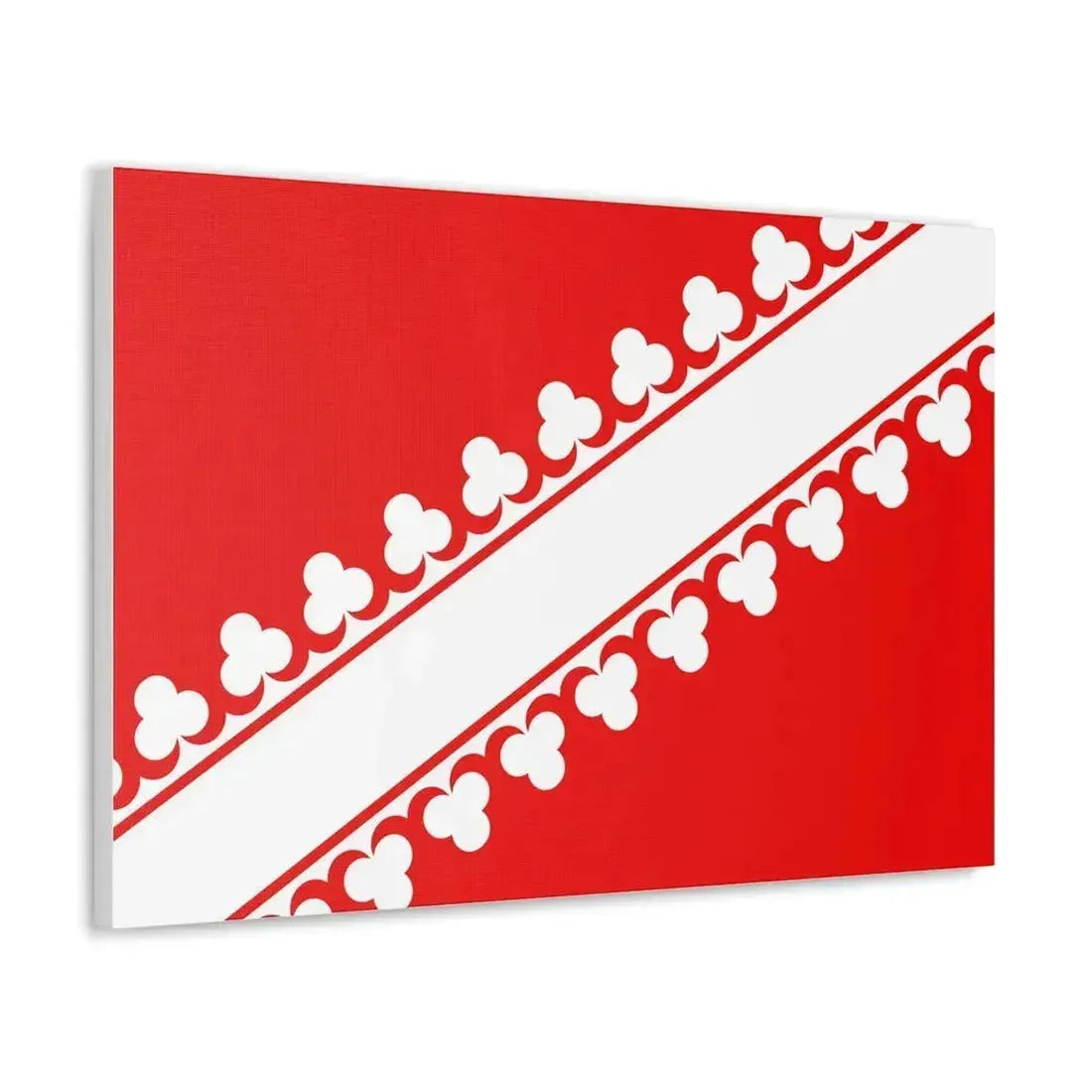Flag of Bas Rhin France 2 - Canvas Wall Art - The Sticker Space