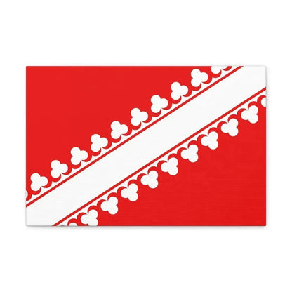 Flag of Bas Rhin France 2 - Canvas Wall Art - The Sticker Space