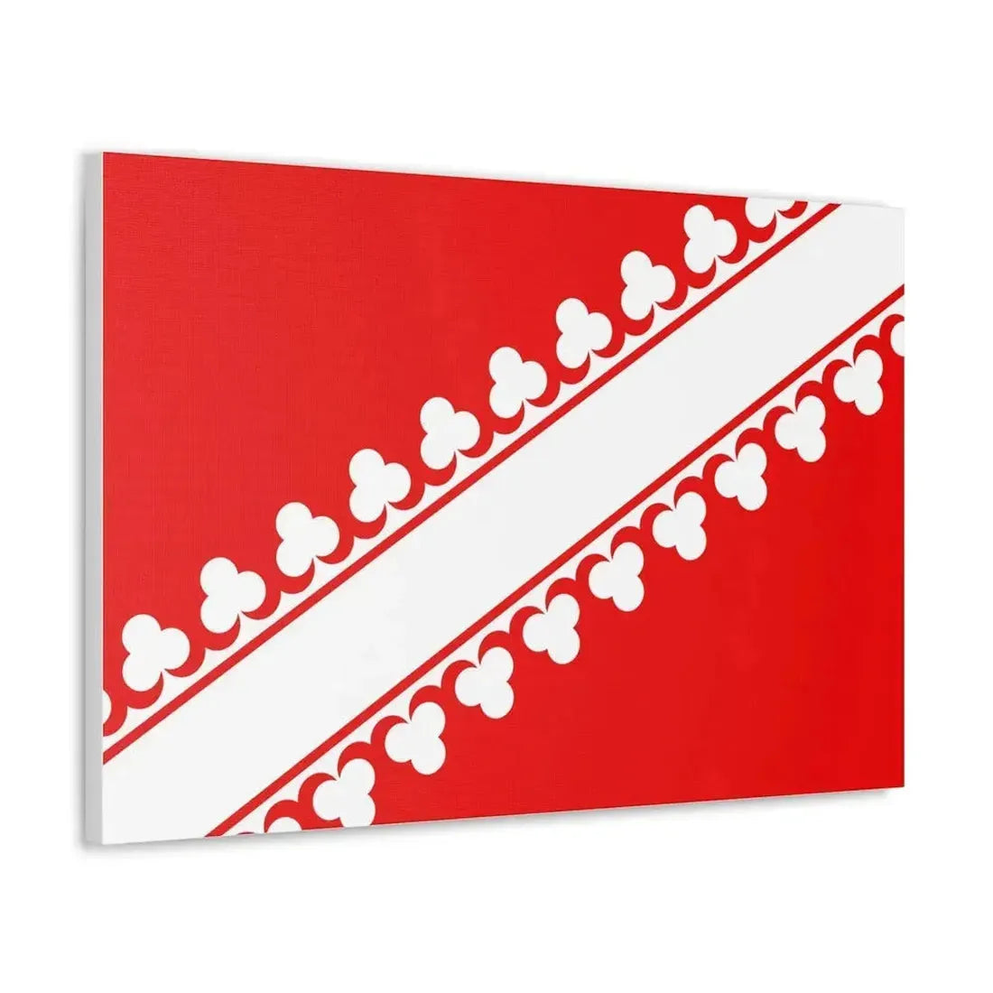 Flag of Bas Rhin France 2 - Canvas Wall Art - The Sticker Space