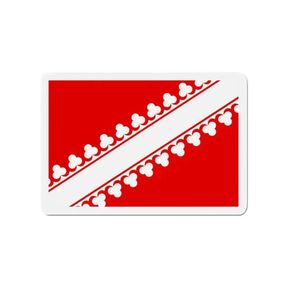 Flag of Bas Rhin France 2 - Refrigerator Magnet - The Sticker Space