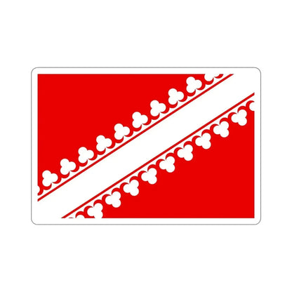 Flag of Bas Rhin France 2 STICKER Vinyl Die-Cut Decal - The Sticker Space