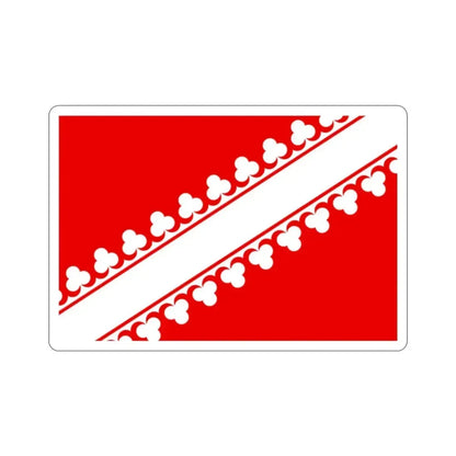 Flag of Bas Rhin France 2 STICKER Vinyl Die-Cut Decal - The Sticker Space