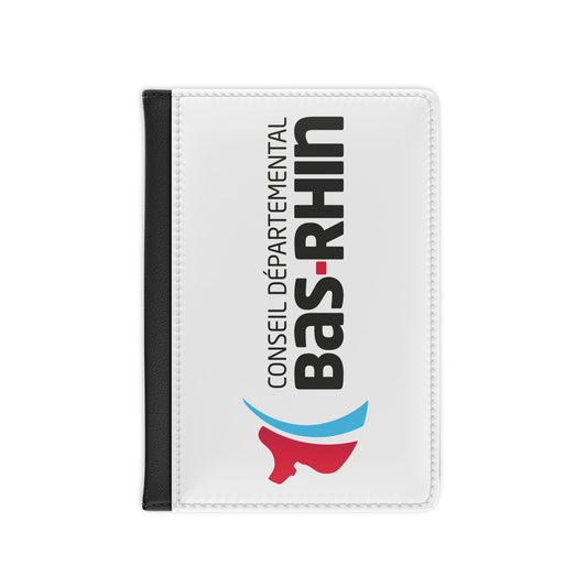 Flag of Bas Rhin France - Passport Holder-3.9" x 5.8"-The Sticker Space