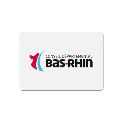 Flag of Bas Rhin France - Refrigerator Magnet - The Sticker Space