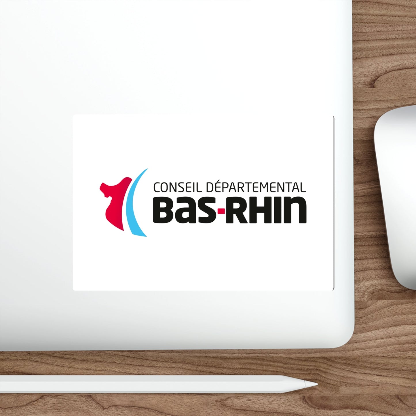 Flag of Bas Rhin France STICKER Vinyl Die-Cut Decal-The Sticker Space