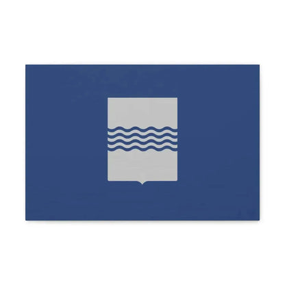 Flag of Basilicata Italy - Canvas Wall Art 18″ x 12″ 1.25" - The Sticker Space