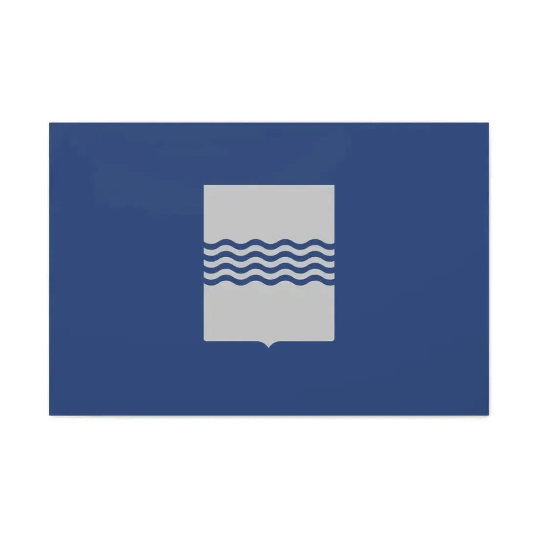 Flag of Basilicata Italy - Canvas Wall Art 36" x 24" 1.25" - The Sticker Space