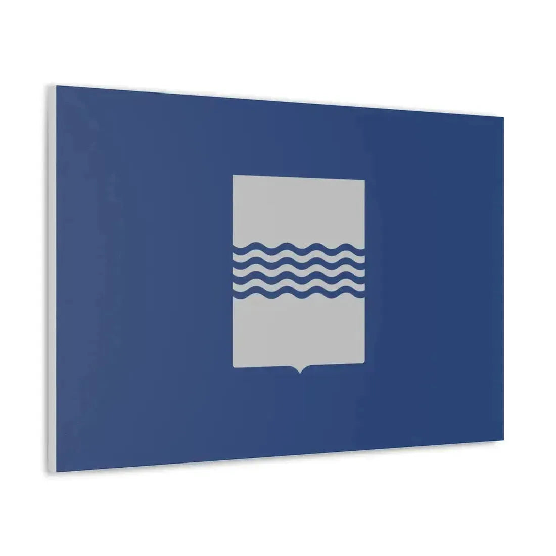 Flag of Basilicata Italy - Canvas Wall Art - The Sticker Space