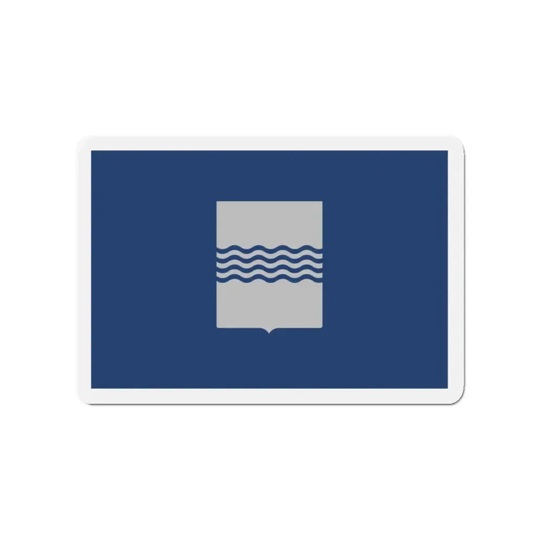 Flag of Basilicata Italy - Refrigerator Magnet 3 Inch - The Sticker Space