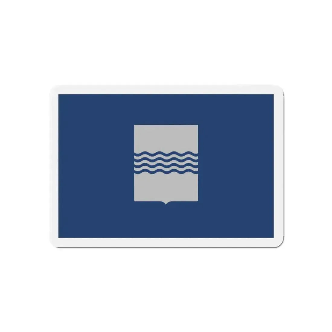 Flag of Basilicata Italy - Refrigerator Magnet 4 Inch - The Sticker Space