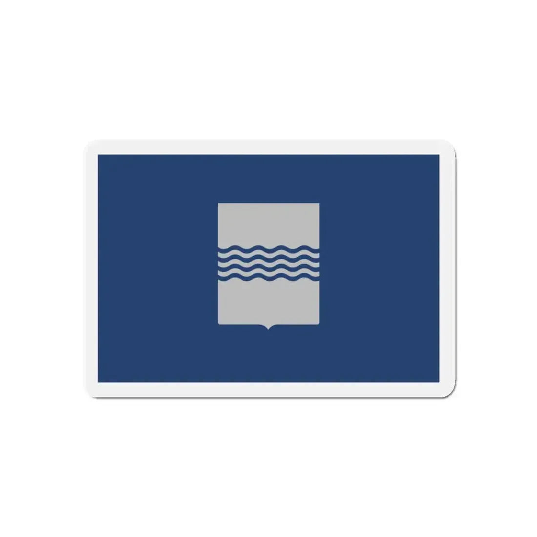 Flag of Basilicata Italy - Refrigerator Magnet 5 Inch - The Sticker Space