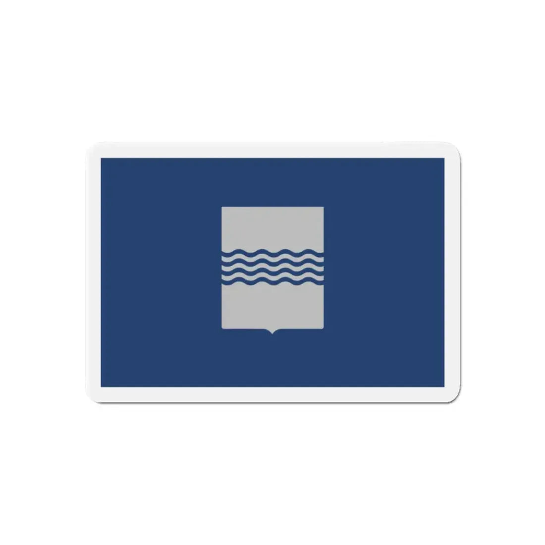 Flag of Basilicata Italy - Refrigerator Magnet 6 Inch - The Sticker Space