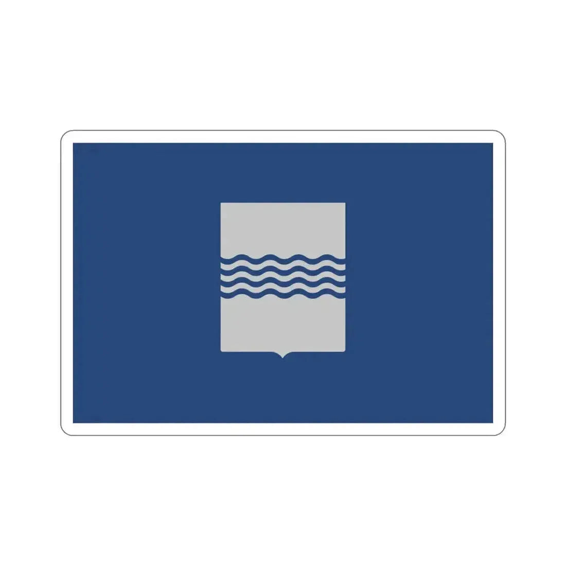Flag of Basilicata Italy STICKER Vinyl Die-Cut Decal 4 Inch - The Sticker Space