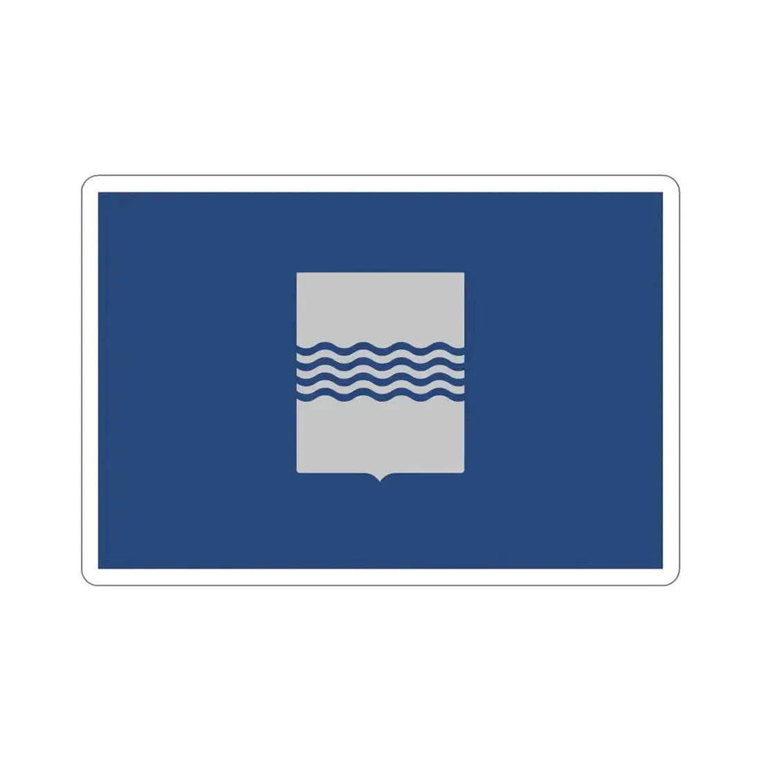 Flag of Basilicata Italy STICKER Vinyl Die-Cut Decal 6 Inch - The Sticker Space