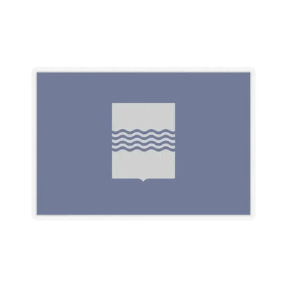 Flag of Basilicata Italy - STICKER Vinyl Kiss-Cut Decal 3 Inch Transparent - The Sticker Space