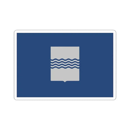 Flag of Basilicata Italy - STICKER Vinyl Kiss-Cut Decal 3 Inch White - The Sticker Space