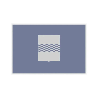 Flag of Basilicata Italy - STICKER Vinyl Kiss-Cut Decal 4 Inch Transparent - The Sticker Space