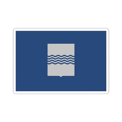 Flag of Basilicata Italy - STICKER Vinyl Kiss-Cut Decal 4 Inch White - The Sticker Space