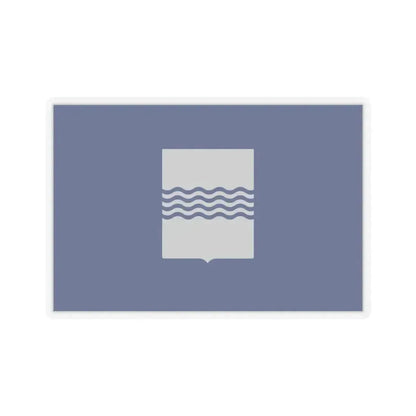 Flag of Basilicata Italy - STICKER Vinyl Kiss-Cut Decal 6 Inch Transparent - The Sticker Space