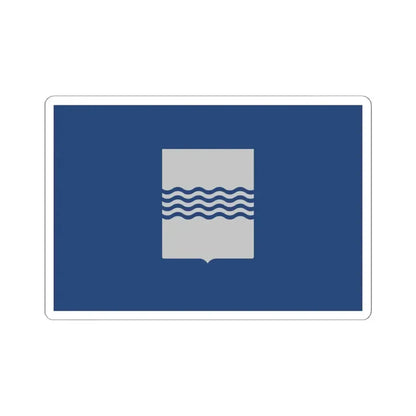 Flag of Basilicata Italy - STICKER Vinyl Kiss-Cut Decal 6 Inch White - The Sticker Space