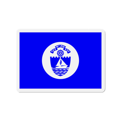 Flag of Bat Yam Israel - Die-Cut Magnet-2" x 2"-The Sticker Space