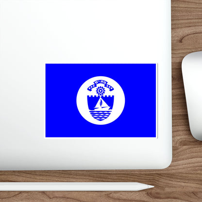 Flag of Bat Yam Israel STICKER Vinyl Die-Cut Decal-The Sticker Space