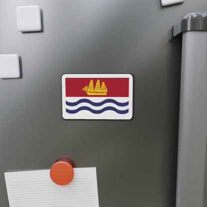 Flag of Bath Maine - Die-Cut Magnet-The Sticker Space