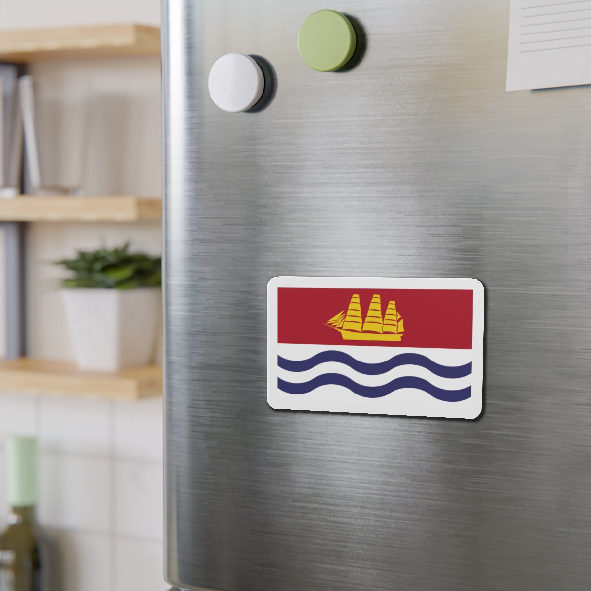 Flag of Bath Maine - Die-Cut Magnet-The Sticker Space