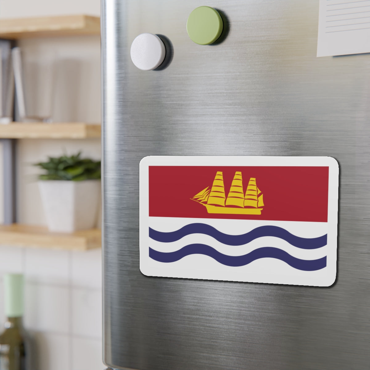 Flag of Bath Maine - Die-Cut Magnet-The Sticker Space