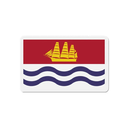 Flag of Bath Maine - Refrigerator Magnet 5 Inch - The Sticker Space