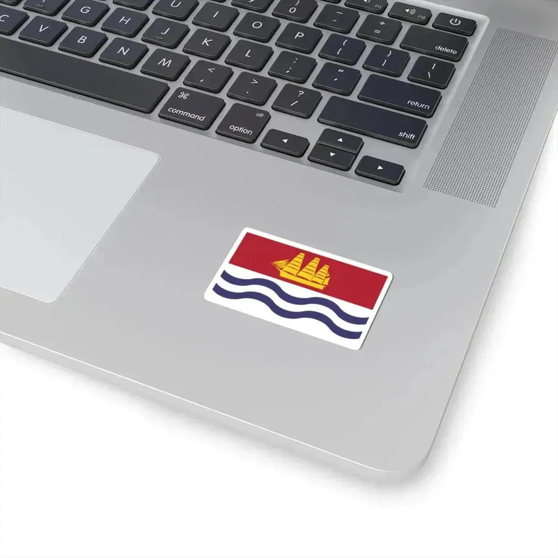 Flag of Bath Maine (United States) STICKER Vinyl Kiss-Cut Decal - The Sticker Space
