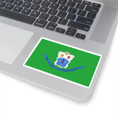 Flag of Baton Rouge Louisiana 1968-1995 (United States) STICKER Vinyl Kiss-Cut Decal - The Sticker Space