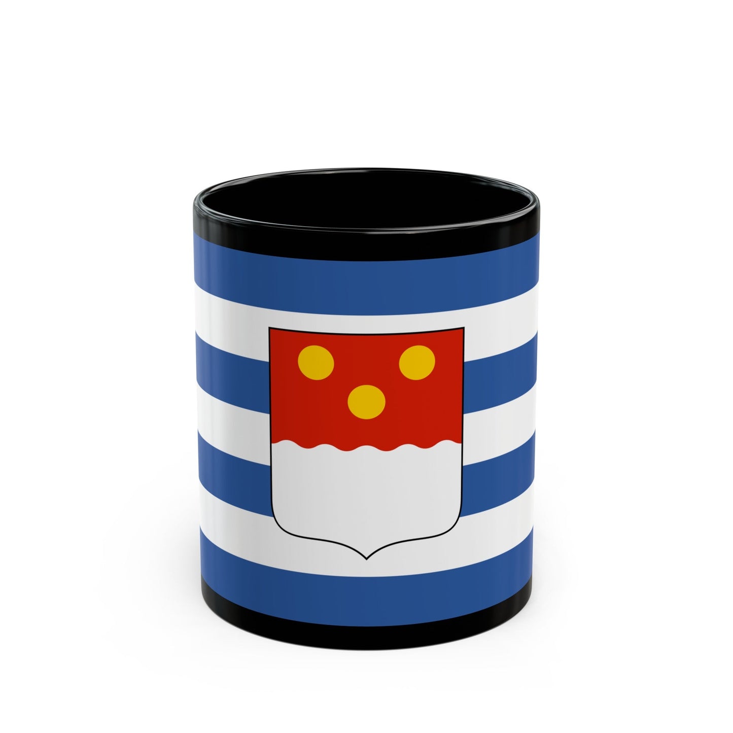 Flag of Batumi Georgia - Black Coffee Mug-11oz-The Sticker Space