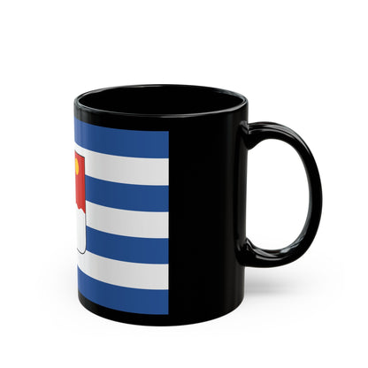 Flag of Batumi Georgia - Black Coffee Mug-The Sticker Space