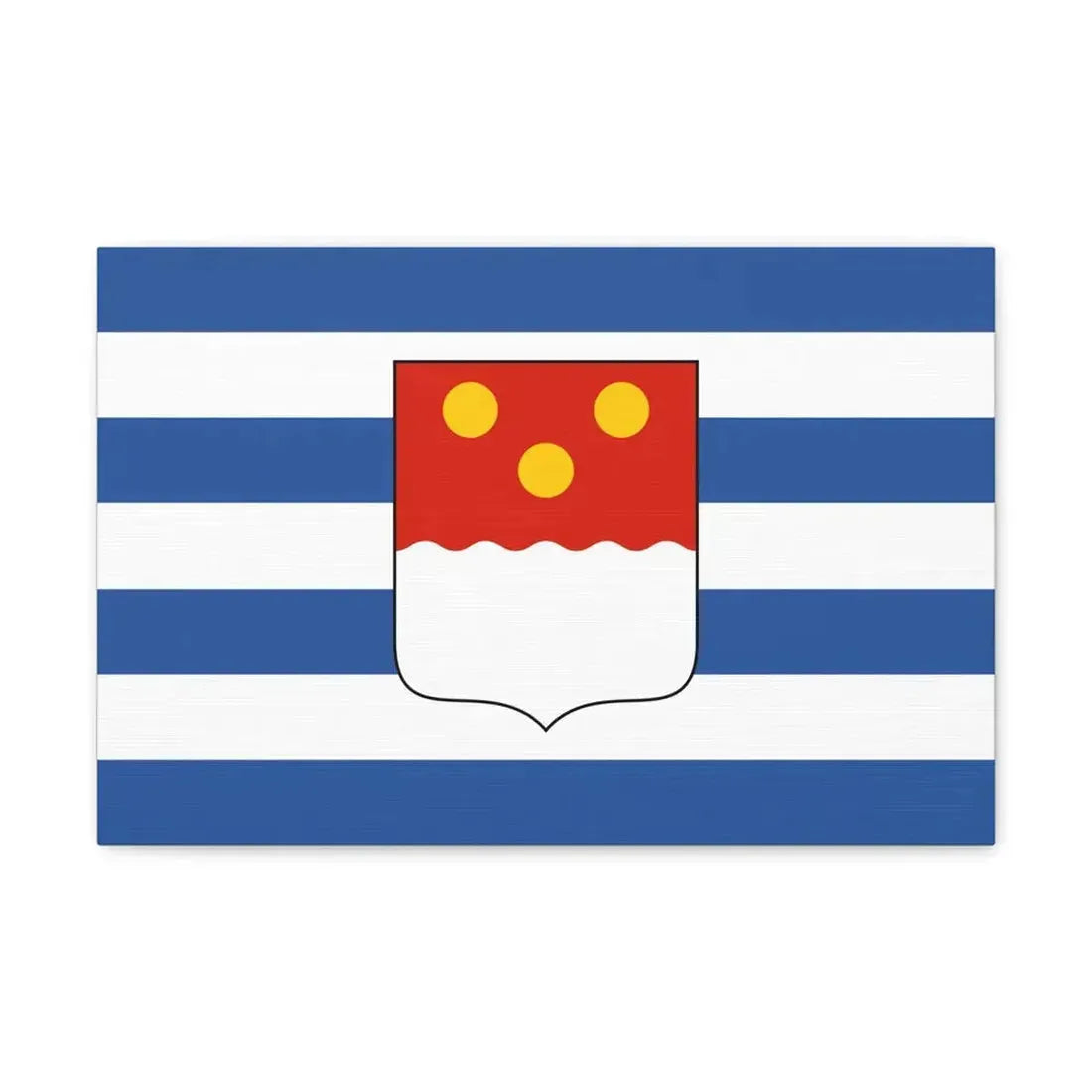 Flag of Batumi Georgia - Canvas Wall Art 18″ x 12″ 1.25" - The Sticker Space