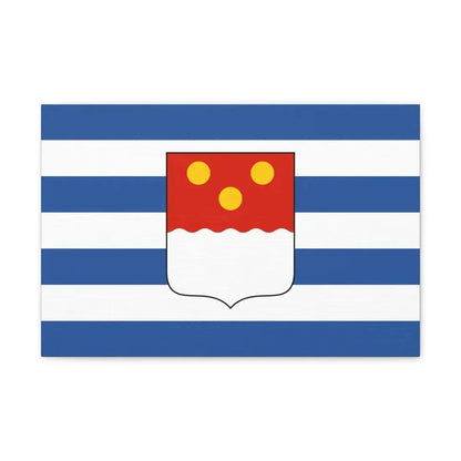 Flag of Batumi Georgia - Canvas Wall Art 18″ x 12″ 1.25" - The Sticker Space
