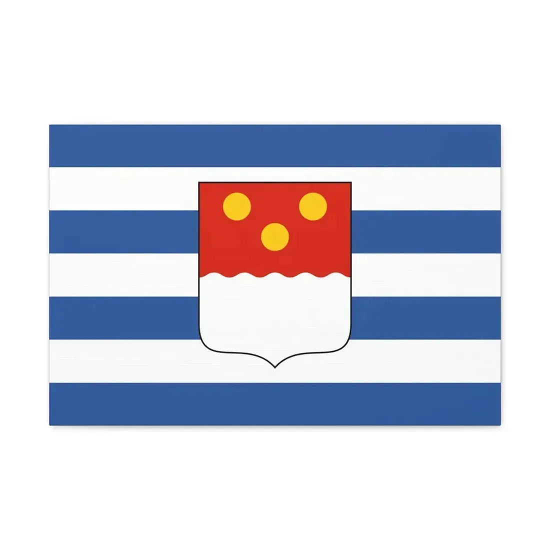 Flag of Batumi Georgia - Canvas Wall Art 24″ x 16″ 1.25" - The Sticker Space