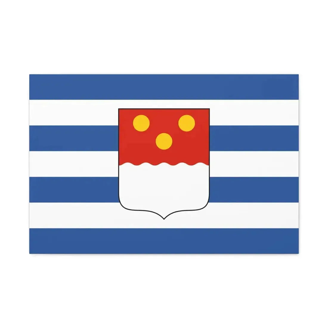 Flag of Batumi Georgia - Canvas Wall Art 30" x 20" 1.25" - The Sticker Space