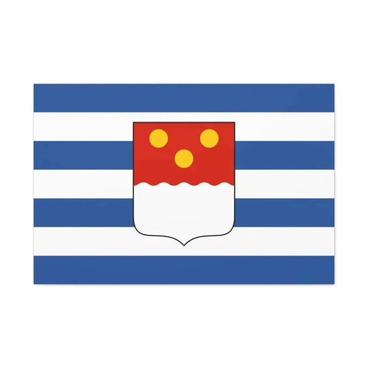 Flag of Batumi Georgia - Canvas Wall Art 36" x 24" 1.25" - The Sticker Space