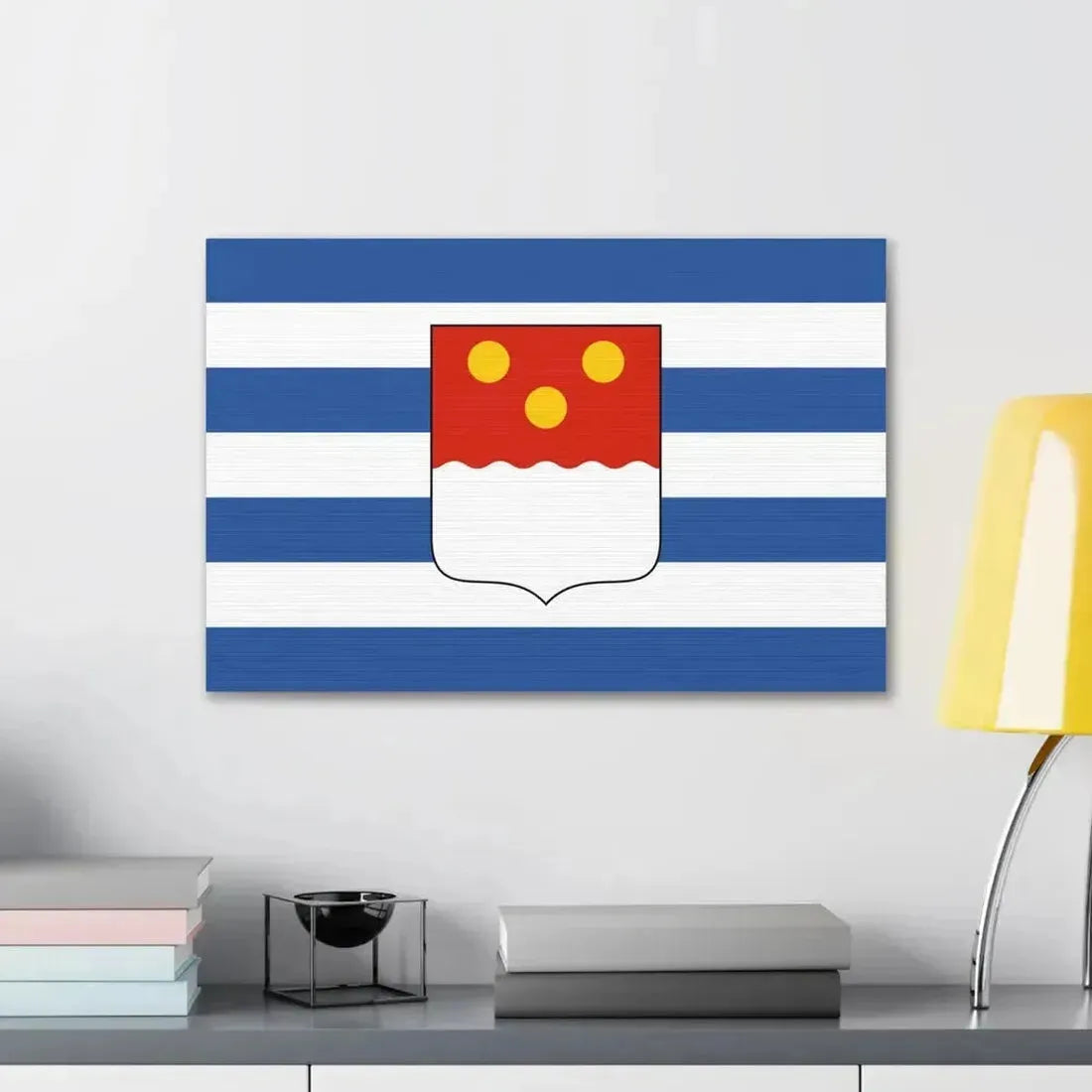 Flag of Batumi Georgia - Canvas Wall Art - The Sticker Space