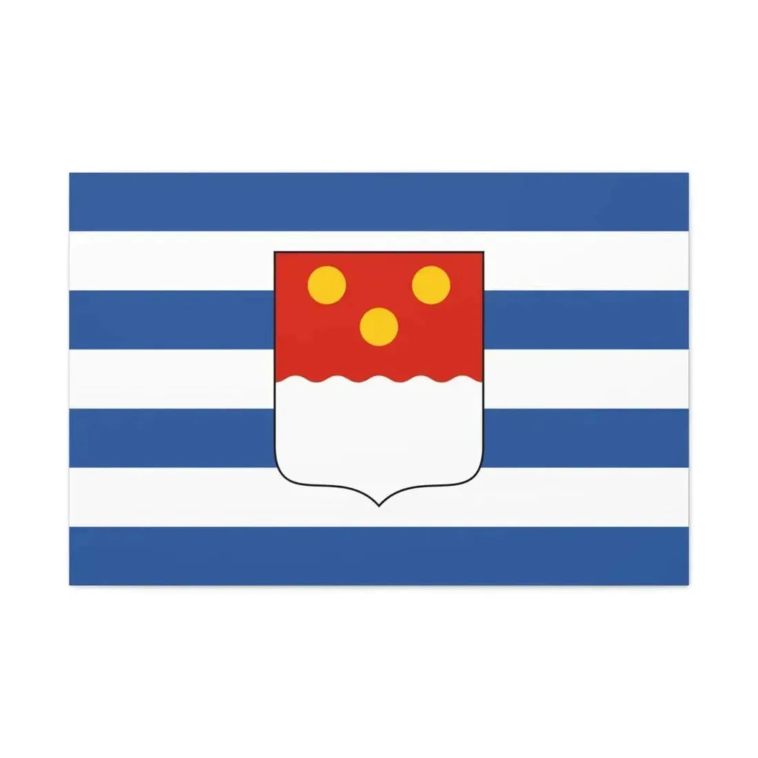 Flag of Batumi Georgia - Canvas Wall Art - The Sticker Space