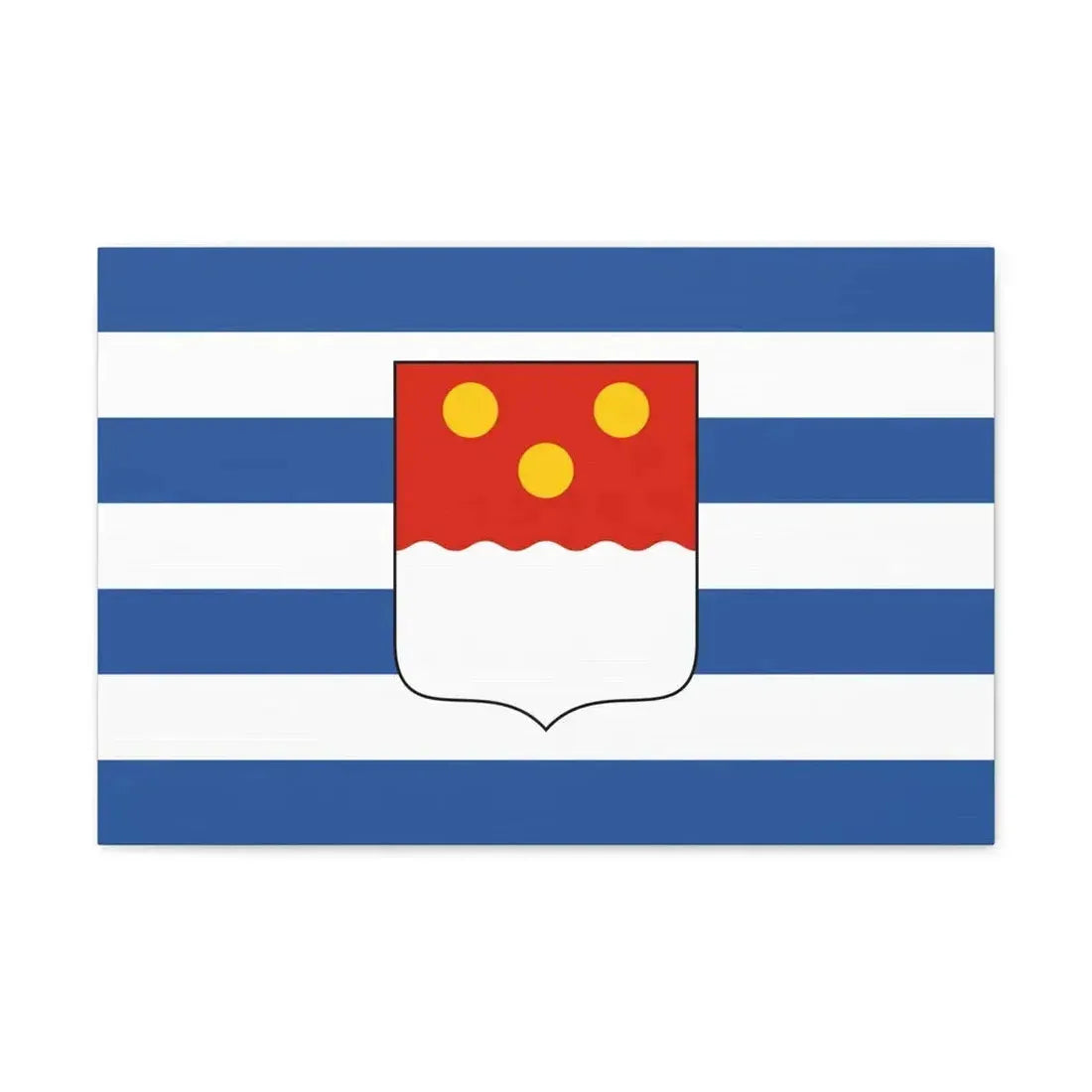 Flag of Batumi Georgia - Canvas Wall Art - The Sticker Space