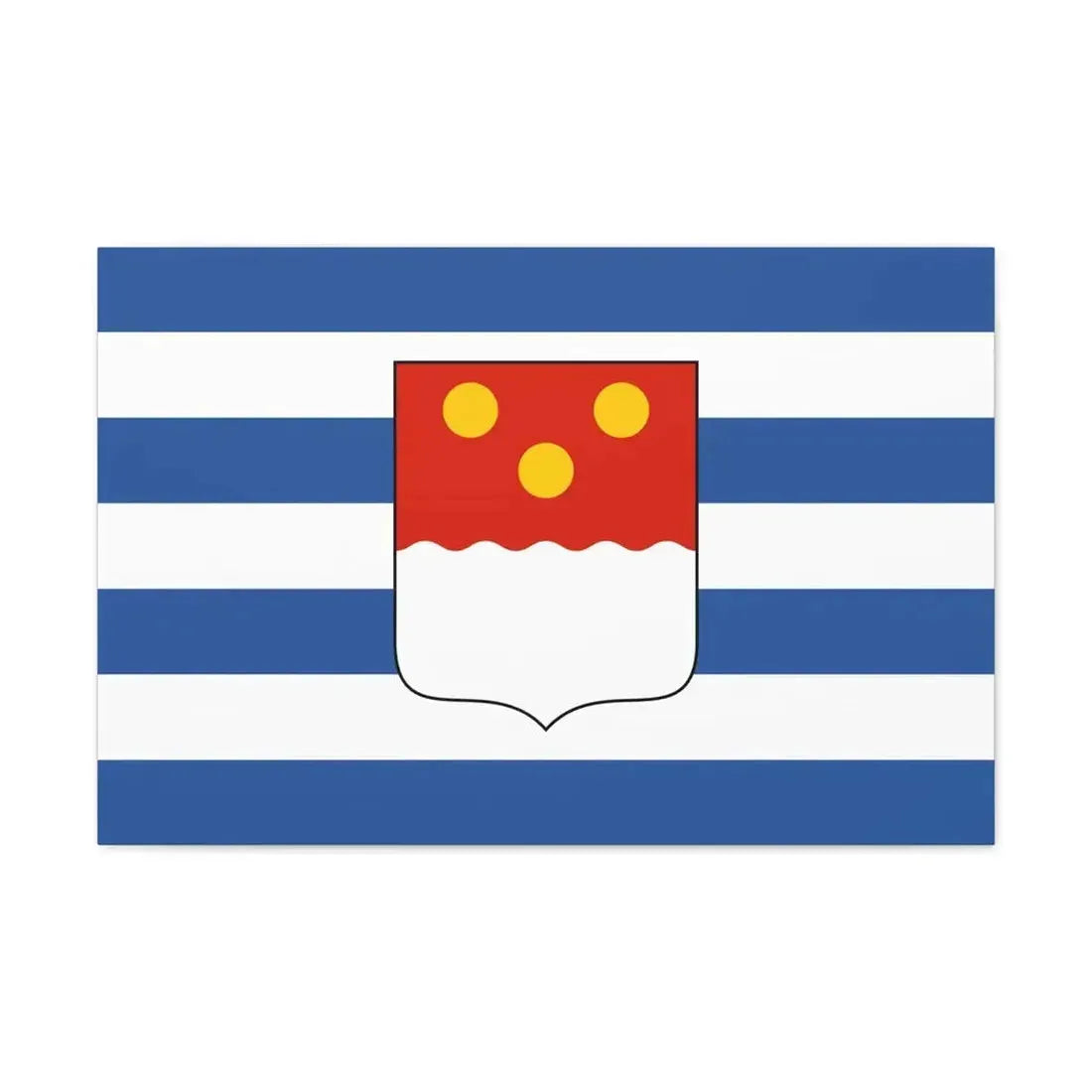 Flag of Batumi Georgia - Canvas Wall Art - The Sticker Space
