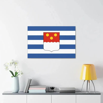 Flag of Batumi Georgia - Canvas Wall Art - The Sticker Space