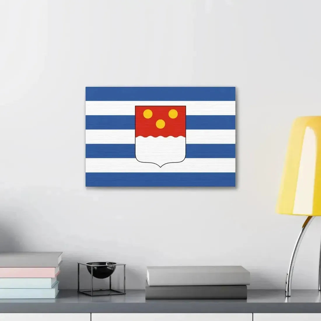 Flag of Batumi Georgia - Canvas Wall Art - The Sticker Space