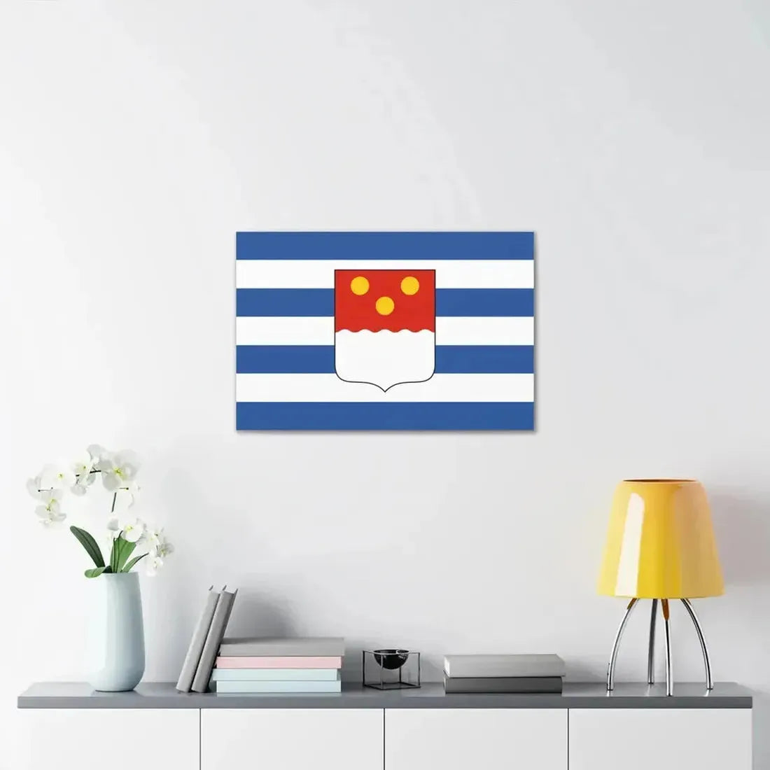 Flag of Batumi Georgia - Canvas Wall Art - The Sticker Space