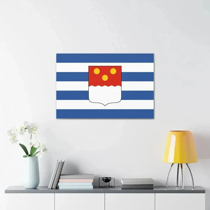 Flag of Batumi Georgia - Canvas Wall Art - The Sticker Space